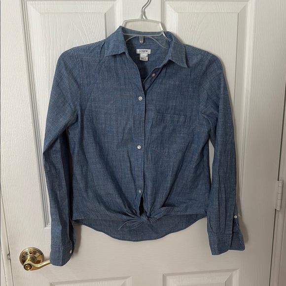J. Crew Other - J. Crew Blue Casual Button Down Shirt xxs